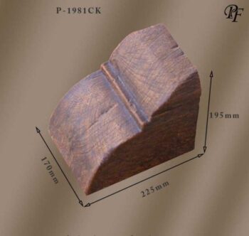 17’lik Ahşap Taklidi Poliüretan Kiriş Konsol