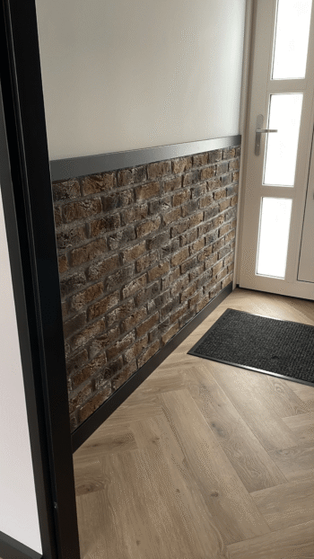 Barock New Marron – İç ve Dış Mekan için (Poliüretan) 3B Tuğla Görünümlü Duvar Paneli (110 cm x 62 cm) - Görsel 3