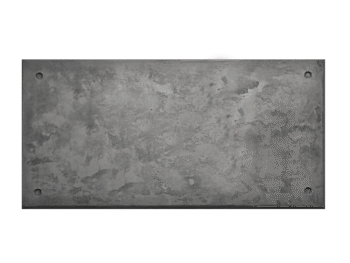 Hormigon Abbronza – İç ve Dış Mekan için (Poliüretan) 3B Beton Görünümlü Duvar Paneli (120 cm x 60 cm)