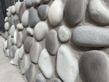 Aneto Grey – İç ve Dış Mekan için (Poliüretan) 3B Taş Görünümlü Duvar Paneli (130 cm x 60 cm) - Görsel 3