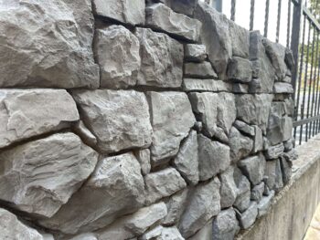 Pizarra Nero – İç ve Dış Mekan için (Poliüretan) 3B Taş Görünümlü Duvar Paneli (123 cm x 58 cm) - Görsel 2