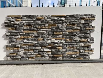 Ardesia Ombra – İç ve Dış Mekan için (Poliüretan) Taş Görünümlü Duvar Paneli (117cm x 61cm) - Görsel 2