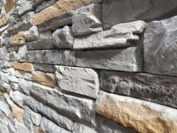 Ardesia Ombra – İç ve Dış Mekan için (Poliüretan) Taş Görünümlü Duvar Paneli (117cm x 61cm) - Görsel 4