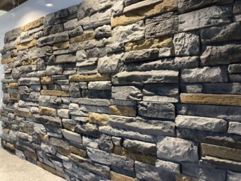 Ardesia Ombra – İç ve Dış Mekan için (Poliüretan) Taş Görünümlü Duvar Paneli (117cm x 61cm) - Görsel 6