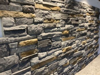 Ardesia Ombra – İç ve Dış Mekan için (Poliüretan) Taş Görünümlü Duvar Paneli (117cm x 61cm) - Görsel 5