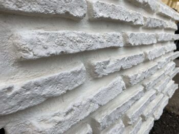 Roma Brick Blancura – İç ve Dış Mekan için (Poliüretan) 3B Tuğla Görünümlü Duvar Paneli (128 cm x 57 cm) - Görsel 2