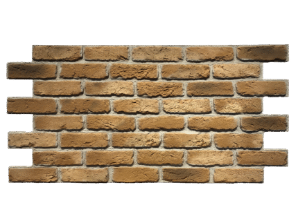 Barock Suelo – İç ve Dış Mekan için (Poliüretan) 3B Tuğla Görünümlü Duvar Paneli (110 cm x 62 cm)