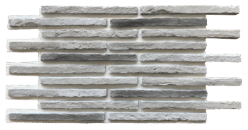 Varilla Grey – İç ve Dış Mekan için (Poliüretan) 3B Tuğla Görünümlü Duvar Paneli (104 cm x 62 cm)