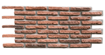 Roma Brick Raja – İç ve Dış Mekan için (Poliüretan) 3B Tuğla Görünümlü Duvar Paneli (117 cm x 52 cm)