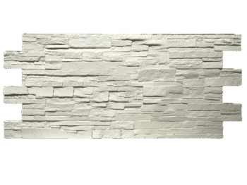 Rotto Blancura – İç ve Dış Mekan için (Poliüretan) 3B Taş Görünümlü Duvar Paneli (120 cm x 60 cm)