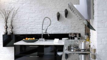 Rotto Blancura – İç ve Dış Mekan için (Poliüretan) 3B Taş Görünümlü Duvar Paneli (120 cm x 60 cm) - Görsel 2