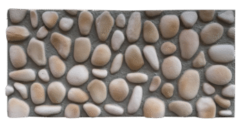 Aneto Crema – İç ve Dış Mekan için (Poliüretan) 3B Taş Görünümlü Duvar Paneli (130 cm x 60 cm)