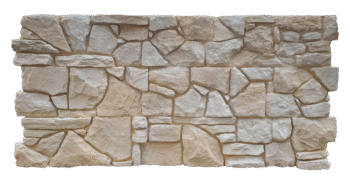 Pizarra Sandy – İç ve Dış Mekan için (Poliüretan) 3B Taş Görünümlü Duvar Paneli (123 cm x 58 cm)